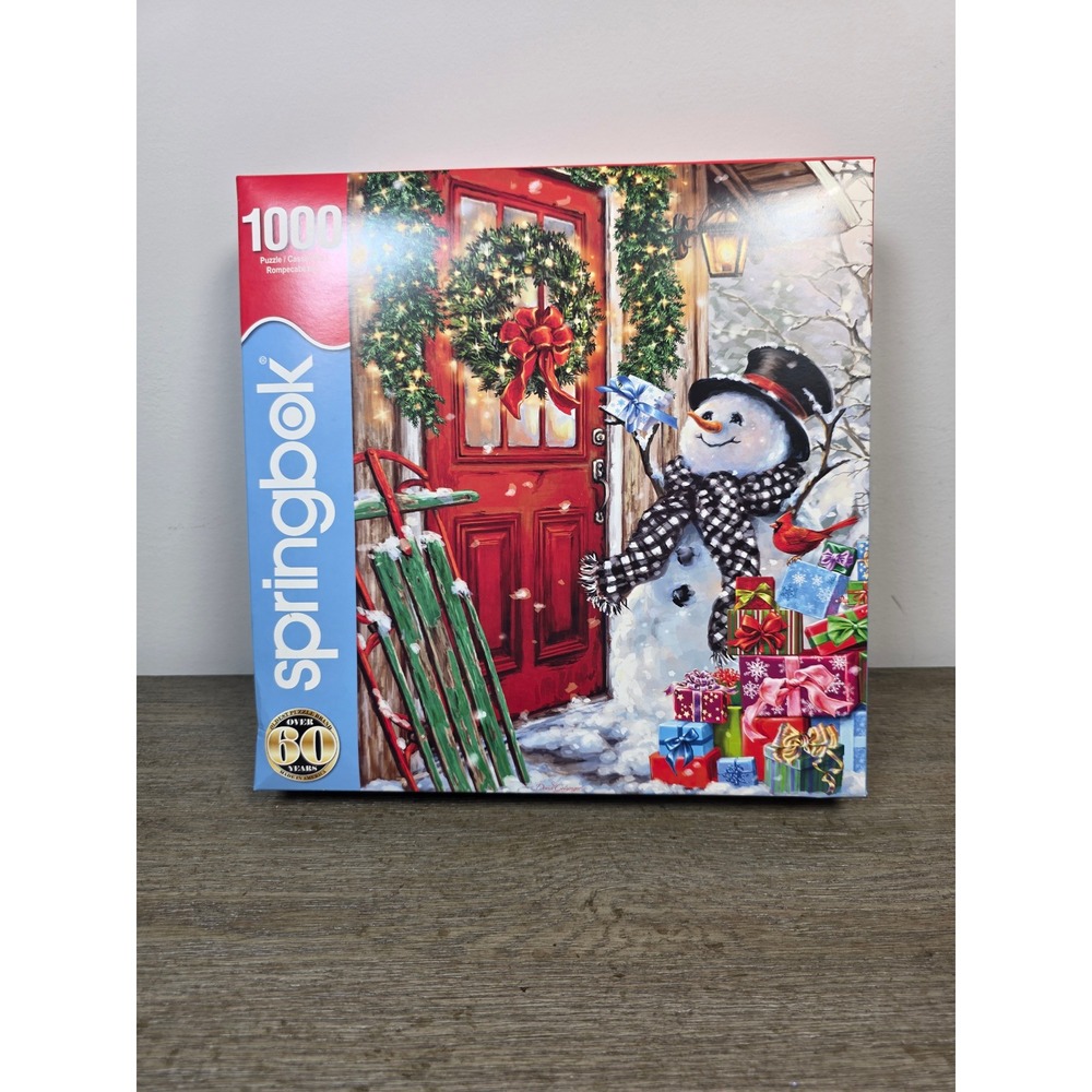 Delivering Gifts - 1000 Piece Jigsaw Puzzle by Springbok